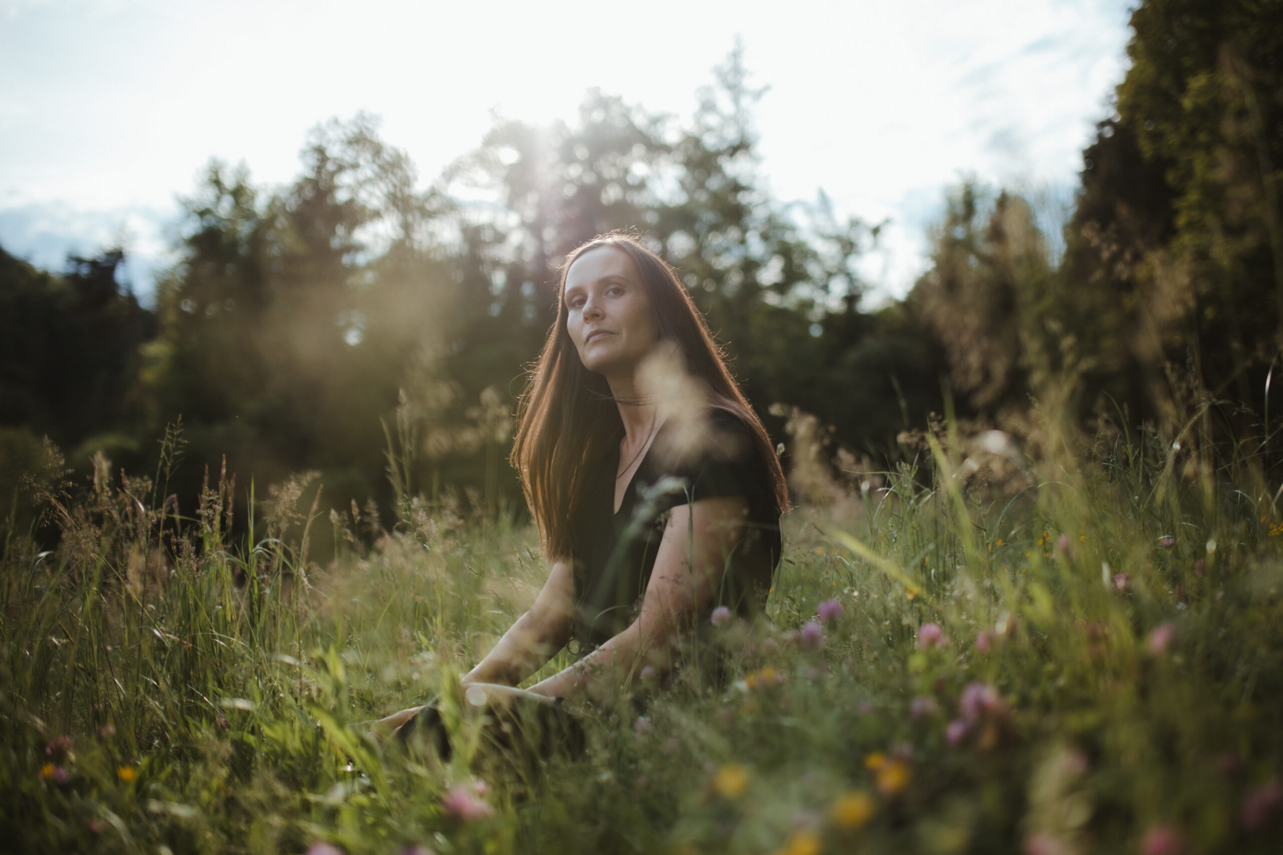 emotionale Portraitaufnahme mit direktem Blick