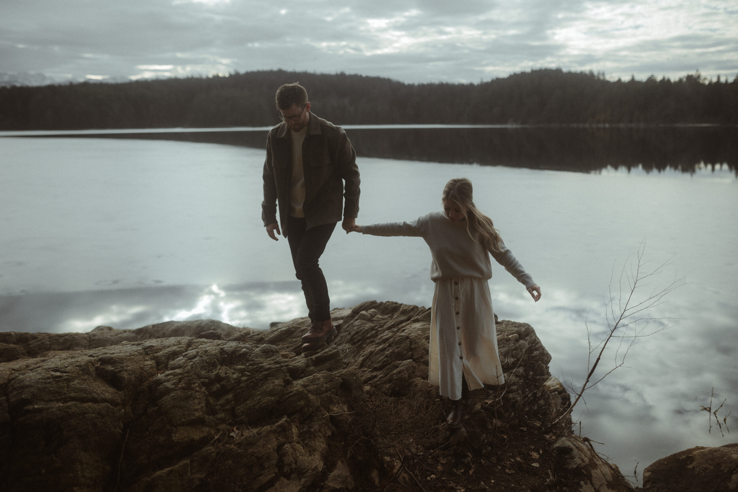 Mathias und Sophie / Paarshooting am Forstsee